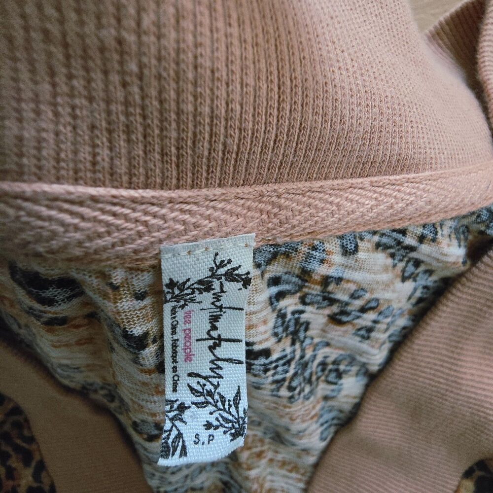 Intimately Free People Why Not Romper Printed Brown Multi Women's S Loose Fit - Picture 3 of 13